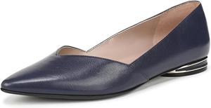 Женские балетки Naturalizer Havana с заостренным носком и без шнурков, синий