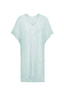 Тонкий вязаный свитер qisha Sweater, аква