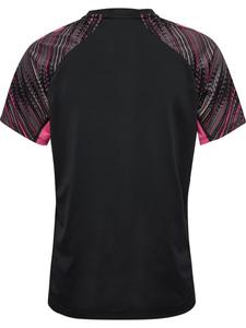 Спортивная футболка "Blaze Pro Training Jersey S/S Wo" черного цвета Hummel