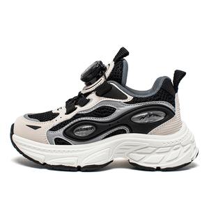 Низкие детские кроссовки для повседневной жизни HOBIBEAR, черный