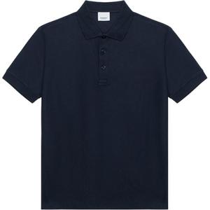 Burberry Поло мужское морской синий