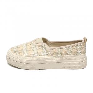 ZHR Женские повседневные туфли-лодочки абрикосовые, цвет Apricot