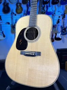 Акустическая гитара Martin HD-28L Lefty Standard Series натурального цвета с тонировкой Aging (2025) 466!