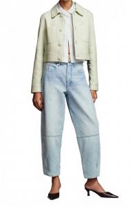 Джинсы Twisted Barrel Mid Rise Jeans в цвете Never FRAME, never