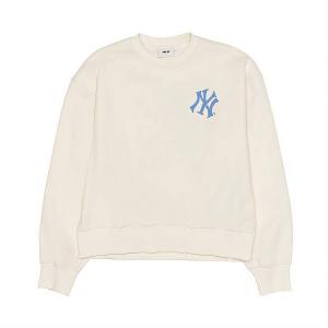 Толстовка New York Yankees SS25 женская MLB, кремовый
