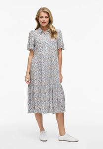 Платье VILA MIDI KURZÄRMELIGES, Kentucky Blue/Blue