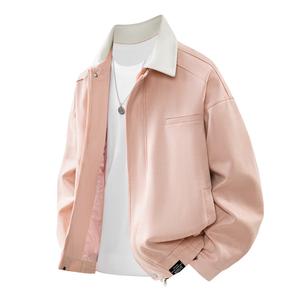 Куртка Unisex Lapel Moderate Pilot ZIAREL, розовый