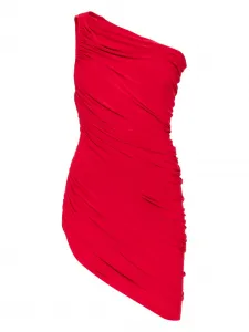 Платье мини Diana Norma Kamali, красный