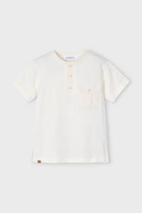 Футболка из хлопка для детей Mayoral, бежевый