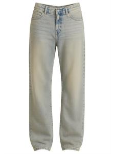 Джинсы Urban Classics средне-серого цвета с грязными следами стирки Urban Classics