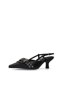 Туфли-лодочки с открытой пяткой SACHA, черный