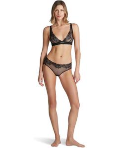 Бюстгальтер Commando Double Take Lace Bralette, черный