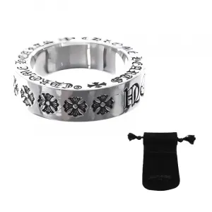 Chrome Hearts 925 Sterling Silver кольца Unisex Silver