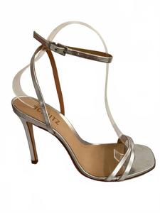 Серебряные кожаные мюли Altina SCHUTZ