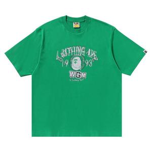 Футболка BAPE Layered College Relaxed Fit Tee, Green