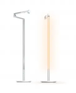 Напольный светильник Solarcycle Morph Dyson, белый/серебристый