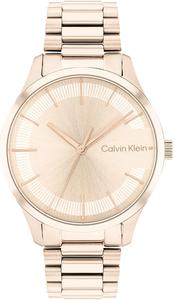 Женские кварцевые часы Calvin Klein Iconic - корпус 35 мм - подарок для нее, Carnation Gold