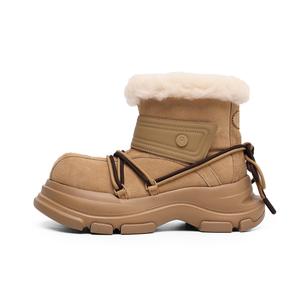 Короткие зимние сапоги унисекс Beidouniao, хаки