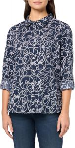 Рубашки Tommy Hilfiger на пуговицах для женщин, повседневные топы, Sky Captain Multi