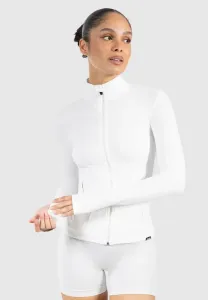 Тренировочная куртка кенна с воротником-стойкой и застежкой-молнией Smilodox, Creme