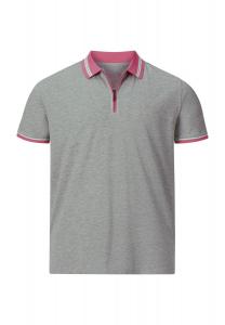 Рубашка-поло EARL PAT Charles Colby, серый