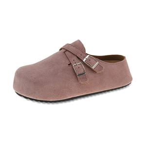 AFJI Женские противоскользящие закрытые тапочки розовые, цвет Pink