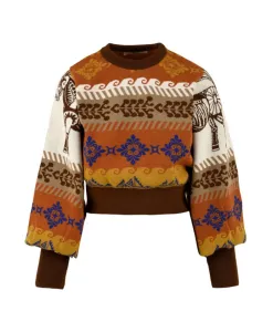 Разноцветный пуловер для женщин Akep, мультиколор