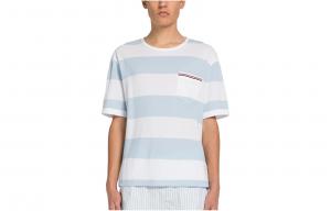 Футболка с длинным рукавом Rwb THOM BROWNE, светло-голубой