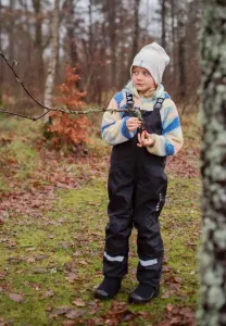 Непромокаемые брюки-комбинезон shell Geggamoja, Black