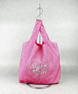 Флэппер: Блестящая сумка-шоппер с изображением Суперкрошек Magine, цвет Pink