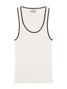 Вязаный топ MANGO SHADOWIN, Light beige