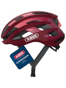 ABUS Велосипедный шлем AirBreaker бордового цвета
