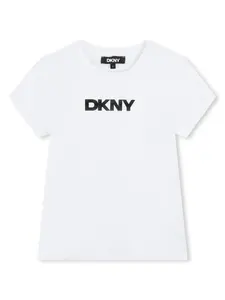 Футболка с логотипом Dkny Kids, белый