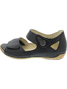 WALDLÄUFER Черные сандалии Heliett