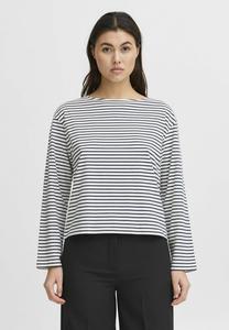 Топ с длинными рукавами IHMIRA BOATNECK LS ICHI, белый