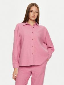 Рубашка свободного кроя American Vintage, розовый
