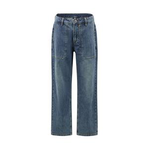 CAT Джинсы мужские Medium синие прямого кроя