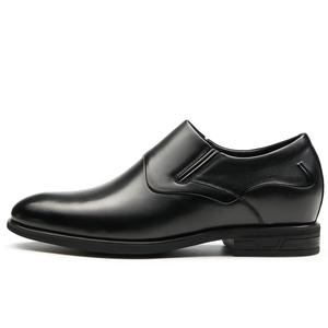 GOG Мужские туфли для костюма низкие бело-черные с увеличением роста на 6,5 см, цвет Black Height Increasing 6.5cm-0823756ZA