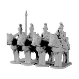 Набор дополнений австрийской кайзертумской кавалерийской бригады Остеррейха (середина поздней войны), ESR Napoleonics Miniatures - Austria (10mm)