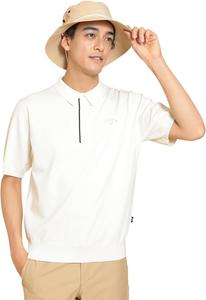 Мужская трикотажная рубашка-поло с коротким рукавом Callaway C25134102 (однотонная) / для гольфа, белый