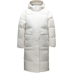 ANTA Женский пуховик разнообразие тренировок слоновая кость белый, Ivory White