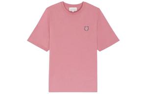 Футболка с логотипом Fox Head Maison Kitsune, fuchsia