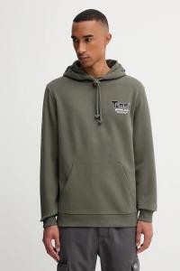 Хлопковая толстовка Tommy Jeans, зеленый