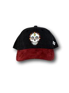 Бейсболка Bavarian Caps dia de muertos, черный