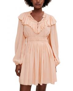 Платье Maje Woven, розовый