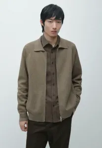 Кардиган на молнии Massimo Dutti, Khaki