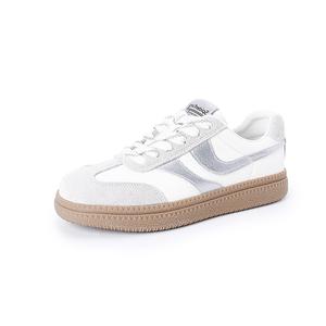 Spider King Женские лоу-топ скейтборд кроссовки серебристые, цвет Silver