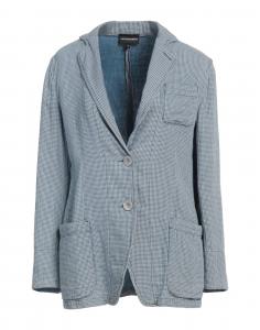 Блейзер Giorgio Armani, серо-синий