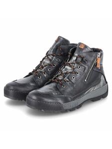 Ботинки с теплой подкладкой черного цвета Krisbut