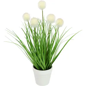 И.ГЕ.А. Искусственное растение «Путник в горшке» I.Ge.A., белый